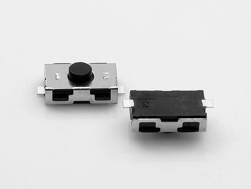 Tact Switch KSR221G SMD 2 piny OFF-(ON) C&K 3.8x6mm