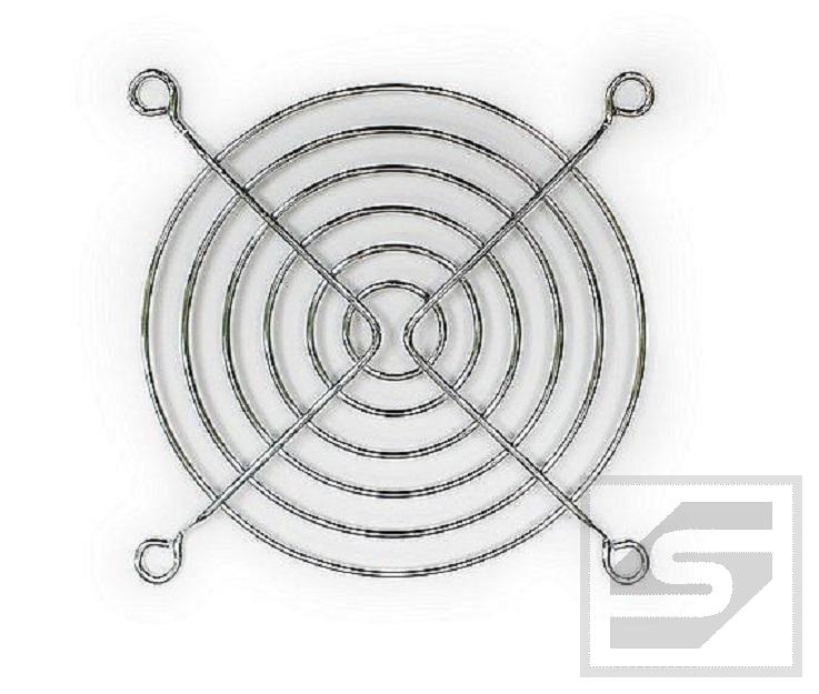 Osłona FG-92 wentylatora 92x92mm materiał metal;k. srebrny;CONNECTAR