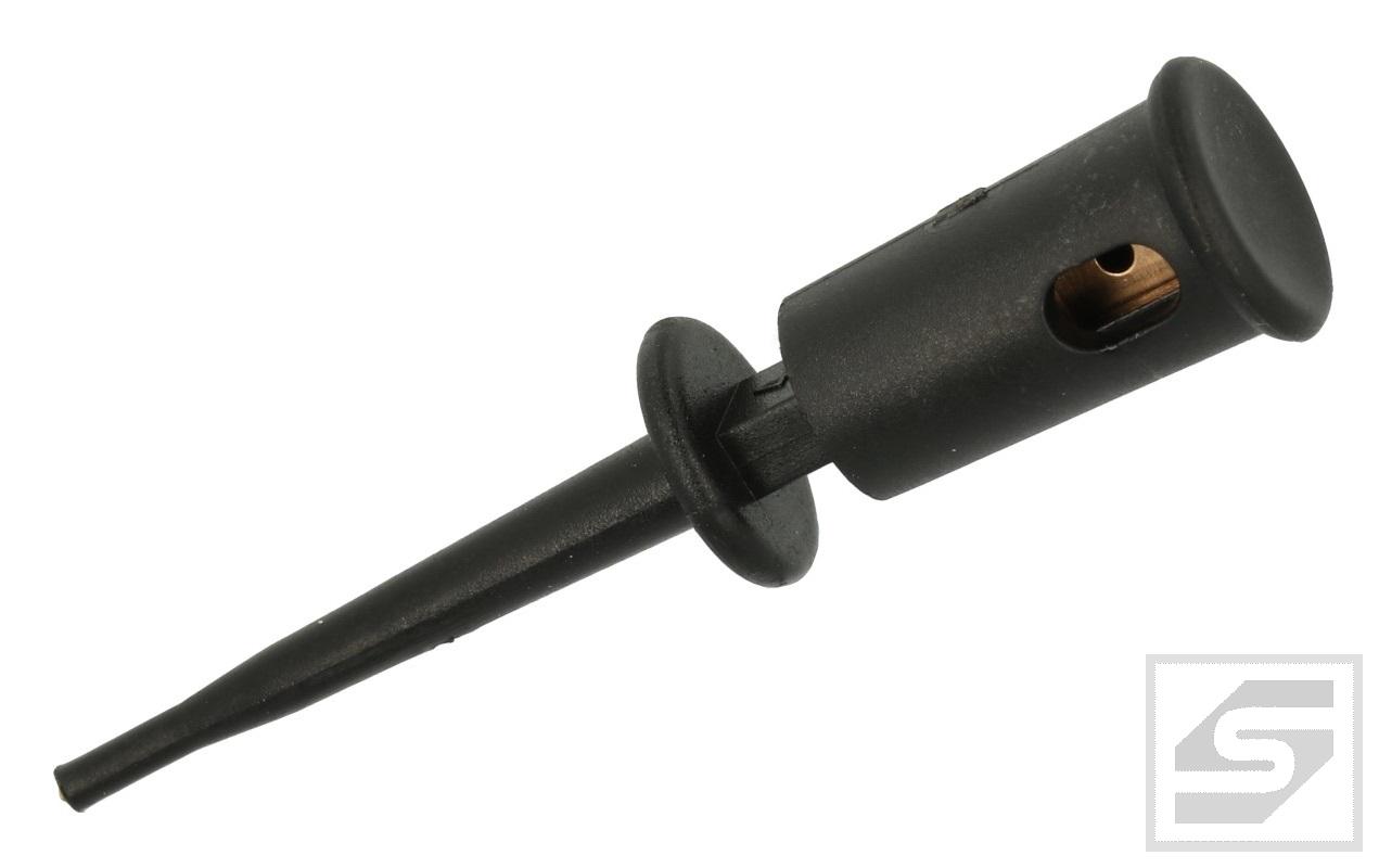 Chwytak pomiarowy R8-105A-B;czarny; 43.5mm;pzaurkowy;1mm;3A;60V;SCI;