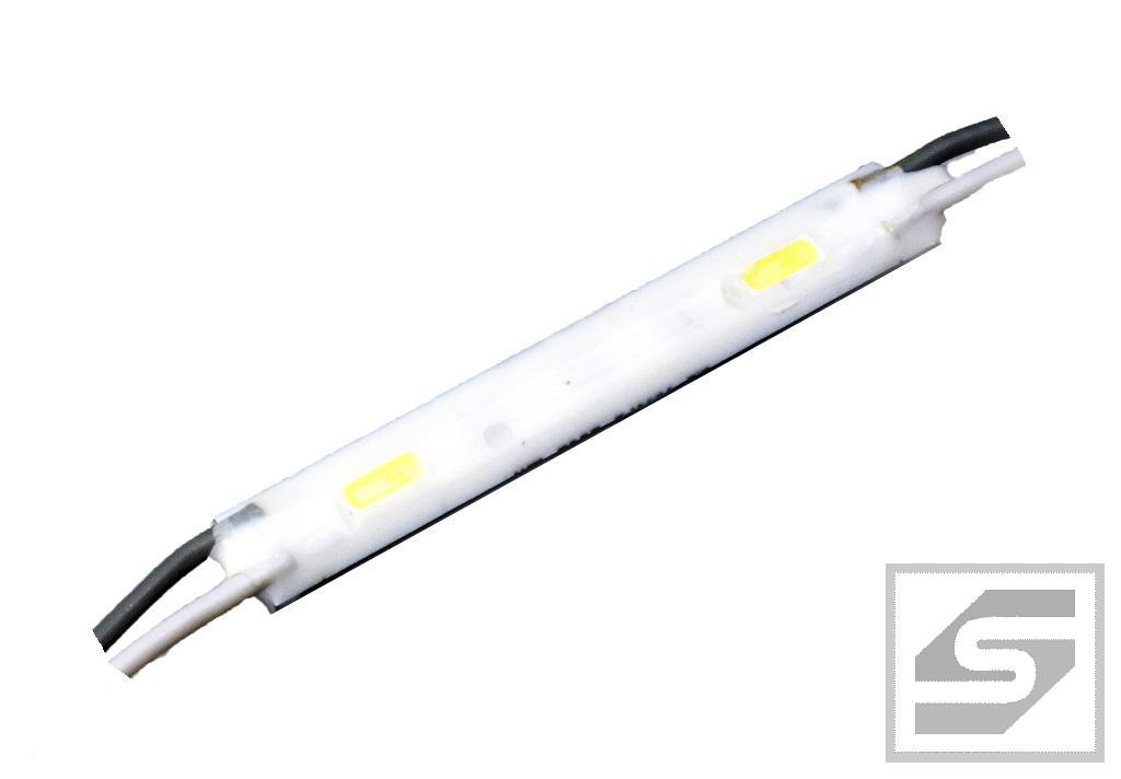 Moduł LED MINI Z-2;0.385W;40lm;12V; 4000K;120st.;32x5x3mm;2SMD4014;IP66