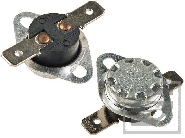 Wyłącznik term. bimetal 30stop.C KSD301-A314 10A/250V nor. zamknięty