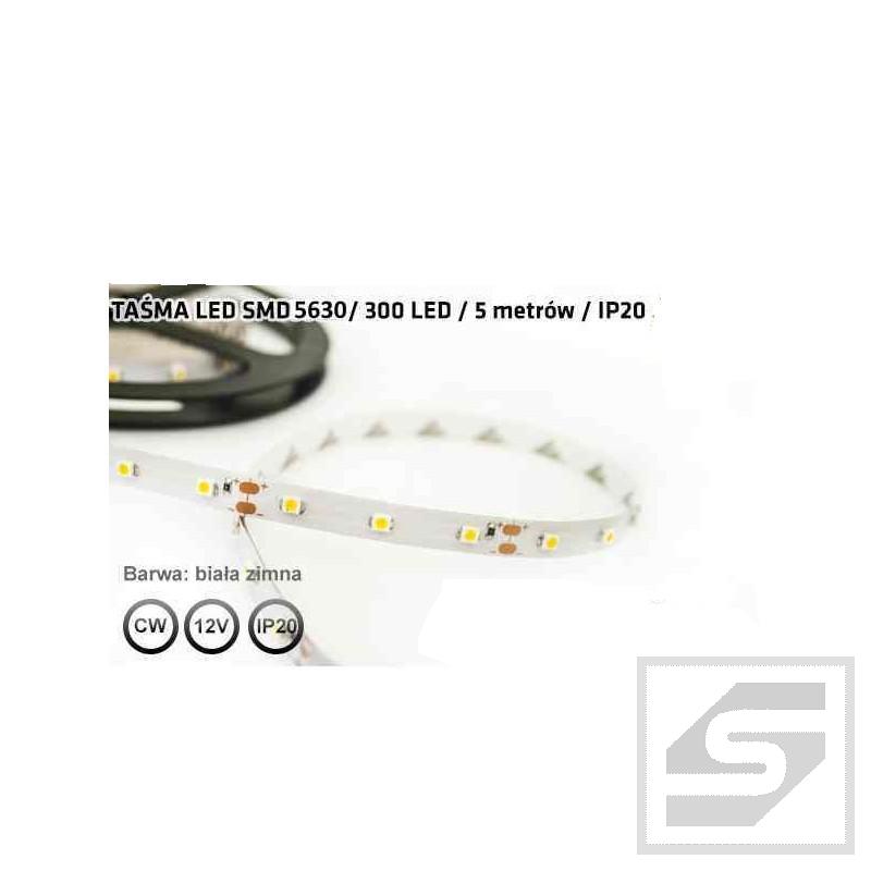 Taśma LED biała neut.300LED/5m 5630 12VDC;60W;5m;TC-NW60-5630/IP20