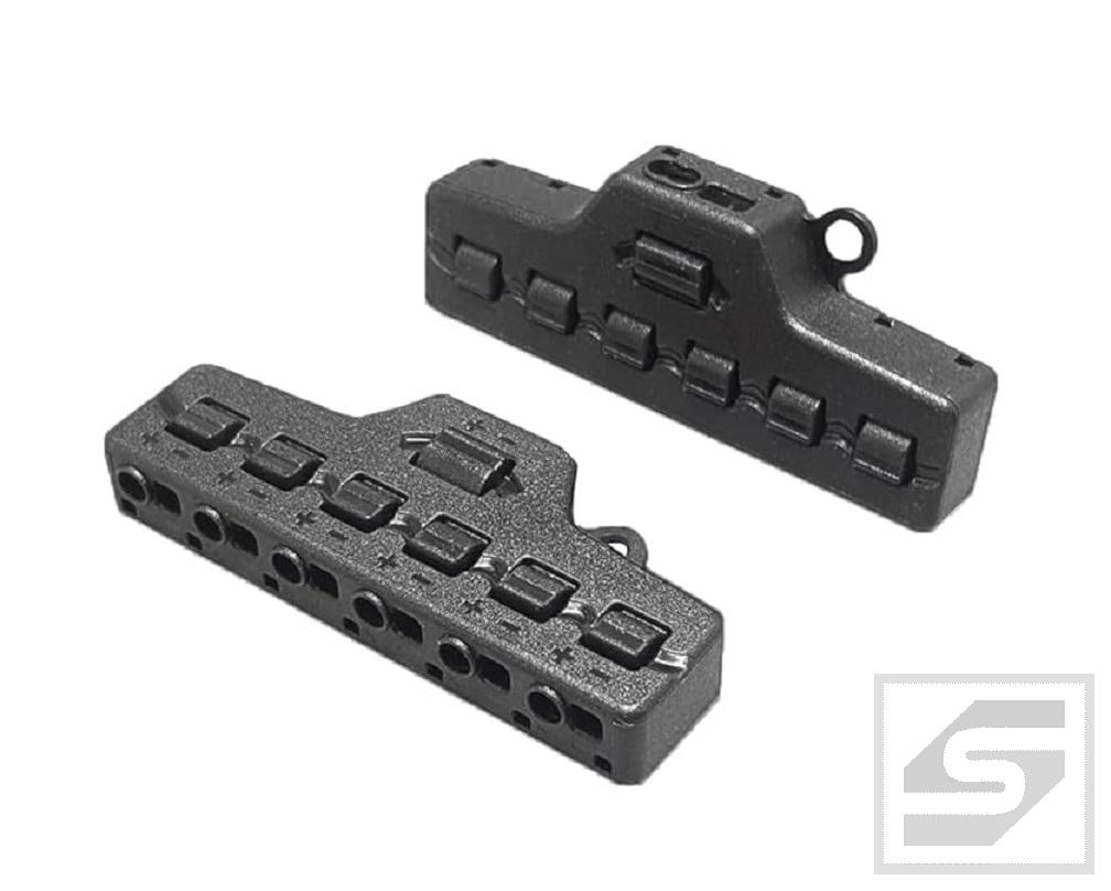 LED POWER SPLITTER 12VDC;6P;TL106CV (IN)max. 9A; (OUT)max. 1.5A