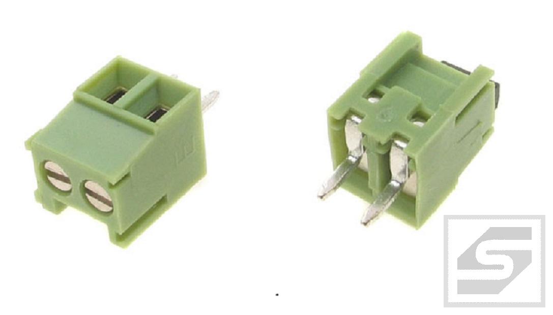 Złącze XY302V-02P/3.5mm;2 PIN;XINYA rozstaw 3.5mm;10A;130V;1mm2;RoHS