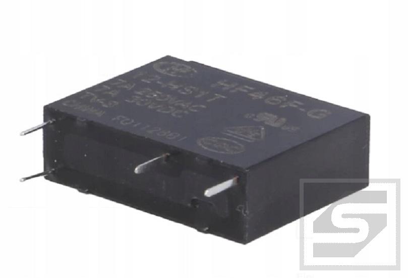 Przekaźnik HF46F-G/024-HS1T;Hongfa; SPST-NO;Ucewki:24VDC;10A;PCB;RoHS